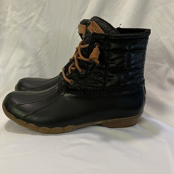 Sperry women’s navy boots size 9 - Picture 2 of 9